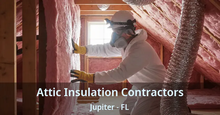 Attic Insulation Contractors Jupiter - FL Attic Insulation Contractors Jupiter - FL