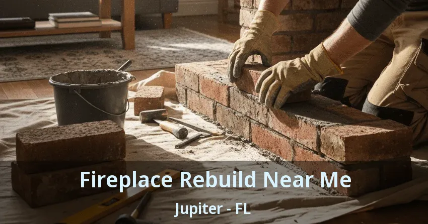 Fireplace Rebuild Near Me Jupiter - FL
