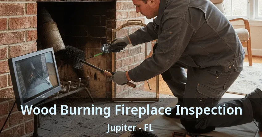Wood Burning Fireplace Inspection Jupiter - FL